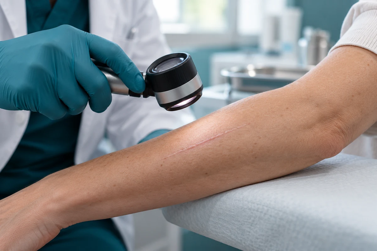 Immagine illustrativa di medicina estetica: Ogni cicatrice richiede una valutazione specifica